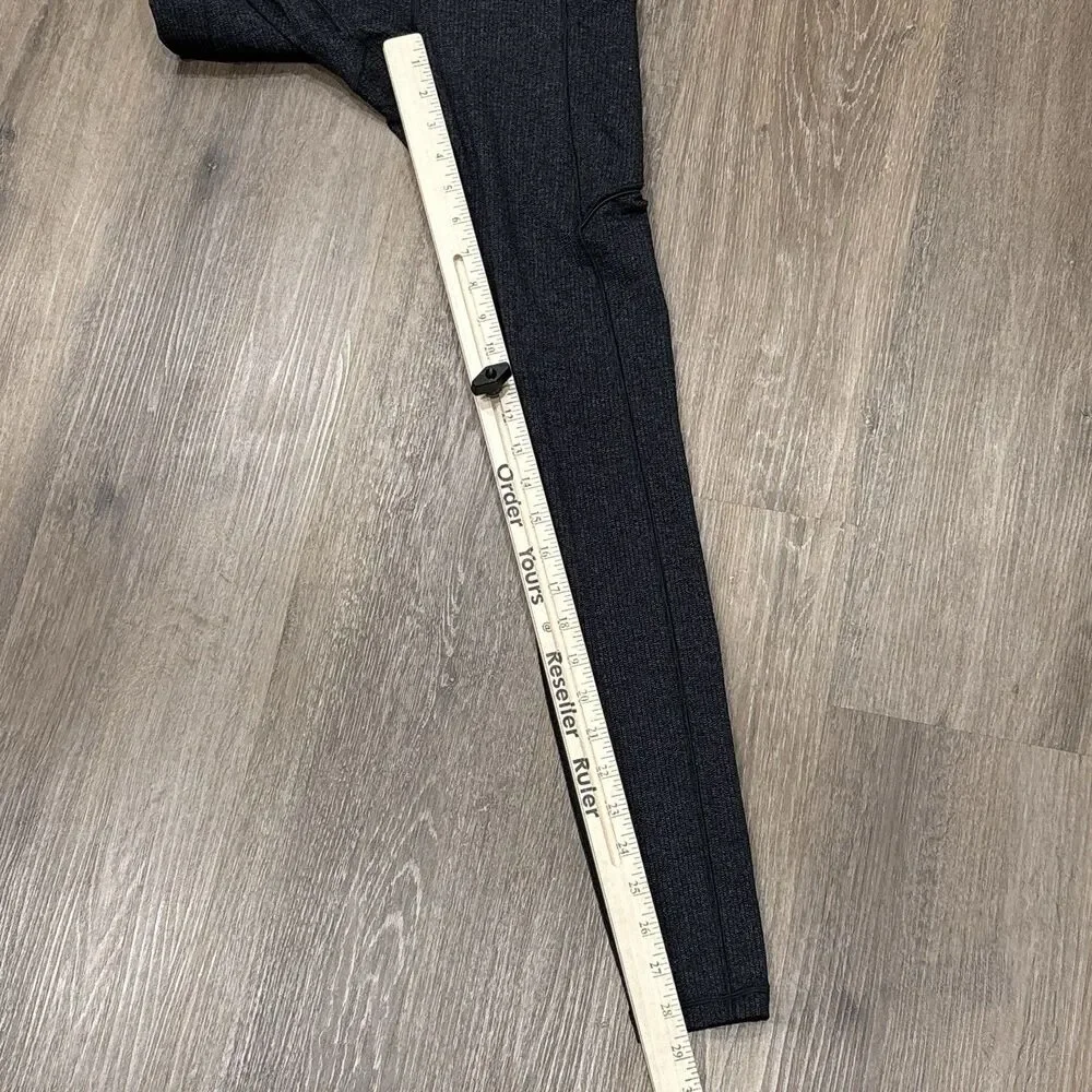 Lululemon Speed Up Tight 28 Heathered Black Luxtreme 4